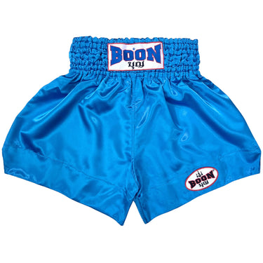 MT01LB Muay Thai Shorts LIGHT BLUE PLAIN - BOON Sport